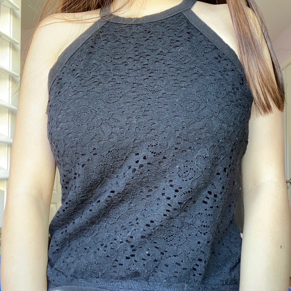 Lace Halter Top